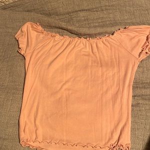 Forever 21 off shoulder crop top
